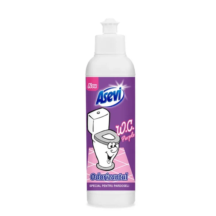 ASEVI WC 24H PURPLE ODORIZANT TOALETA CONCENTRAT 200ML