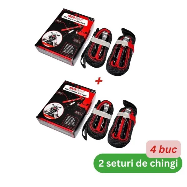 CHINGA ANCORARE MOTO | HCS BIKE - SET 4 BUC