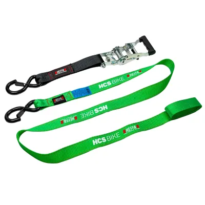 Pachet 1+1 GRATIS | Set 2 Chingi Ancorare Moto / Trailer – HCS Bike M7 | 35 mm | 1.635 kg | 2,13 m